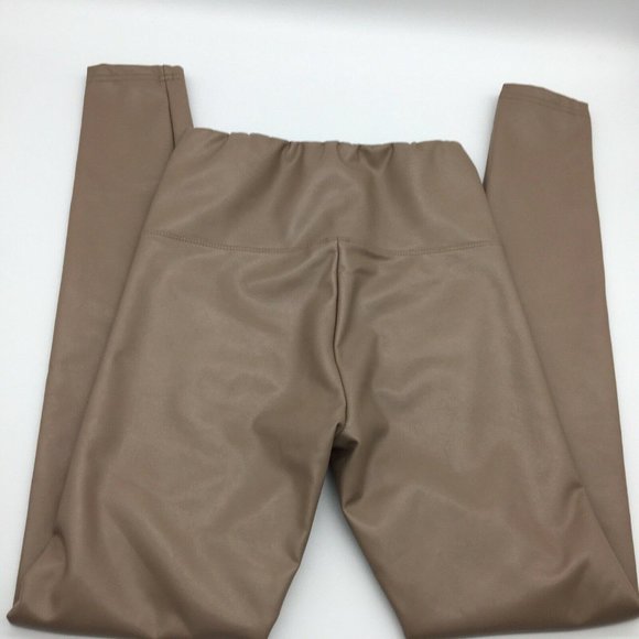 Wonderly Faux Leather  11 inch  Rise Legging SZ SM - Picture 4 of 7